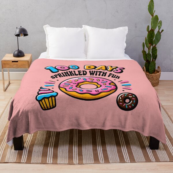 Item preview, 100 Days Sprinkled With Fun Teacher Donuts Cupcakes designed and sold by ArtMeetsPizza.