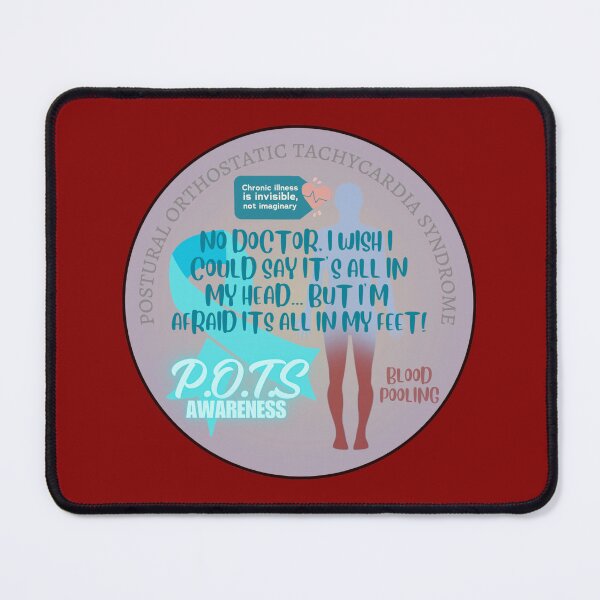 Item preview, Blood Pooling v2 - POTS Awareness designed and sold by blankslategardn.