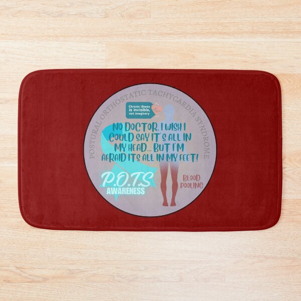 Item preview, Blood Pooling v2 - POTS Awareness designed and sold by blankslategardn.