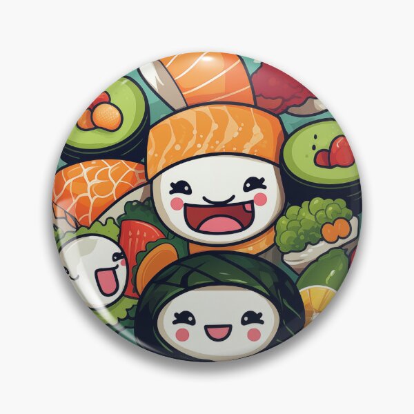 Item preview, Joyful Sushi Friends Gathering designed and sold by Varadar.