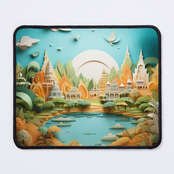 Item preview, Cityscape In Paper Art designed and sold by NDMDesignStudio.