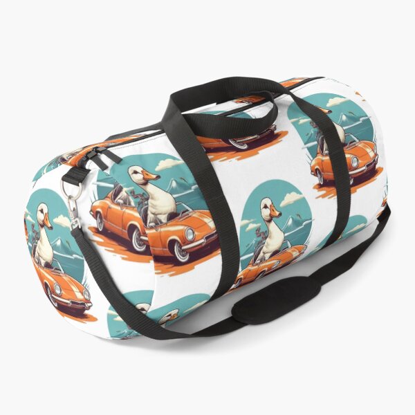 Item preview, Goose Riding a Super Car designed and sold by WIKWOK.