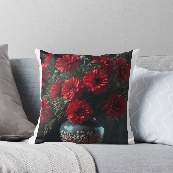 Item preview, Red Flowers In A Vase designed and sold by JoyPhotoArt.