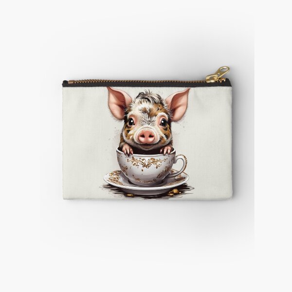 Item preview, Teacup Pig, Brown and Black designed and sold by BajanTees.