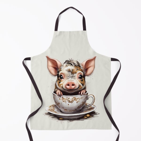 Item preview, Teacup Pig, Brown and Black designed and sold by BajanTees.