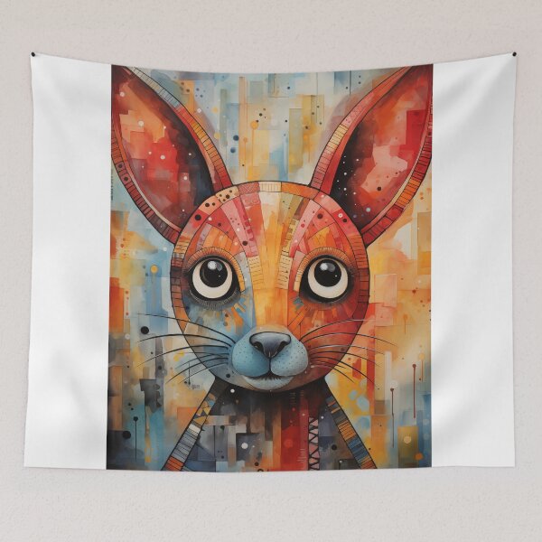 Item preview, Flemish Giant rabbit Art designed and sold by Rockwpapart.