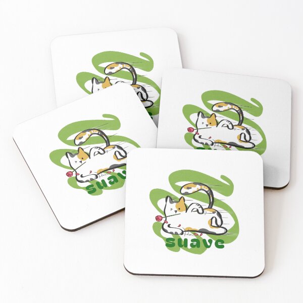 Item preview, suave cat designed and sold by LiquidCats.