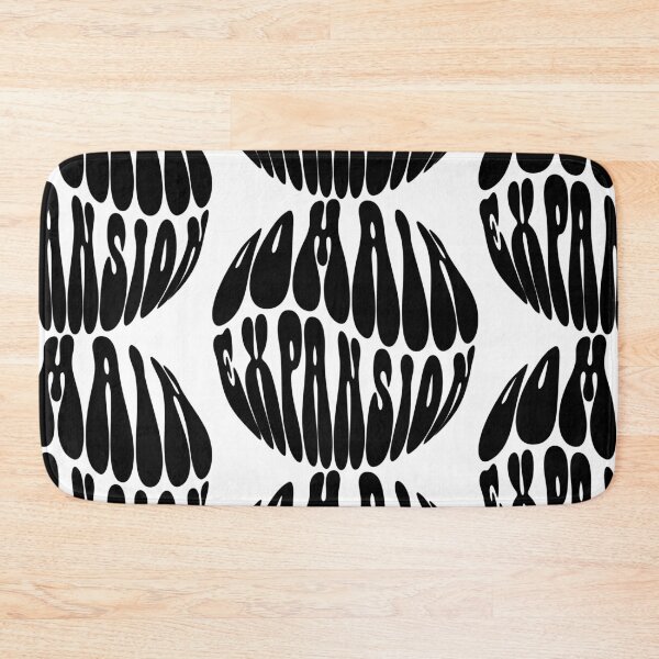Item preview, Domain Expansion Text Monochrome White designed and sold by Meepuruproject.