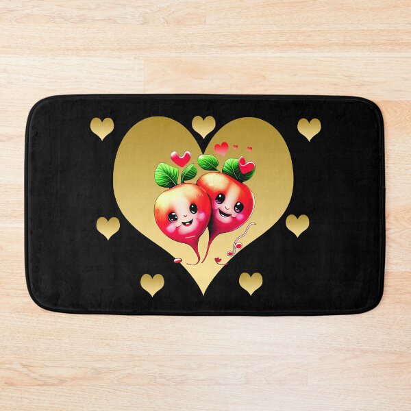 Item preview, Radish couple in love designed and sold by Astralia.
