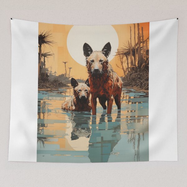 Item preview, Wolf Art designed and sold by Rockwpapart.