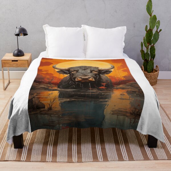 Item preview, water buffalo Art designed and sold by Rockwpapart.