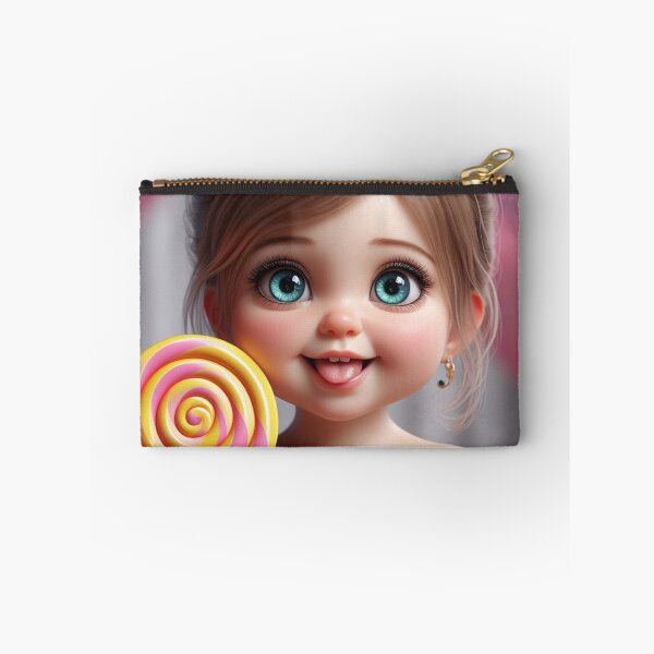 Item preview, Cute Big-eyed Baby Lollipop 1 designed and sold by AIExpressive.