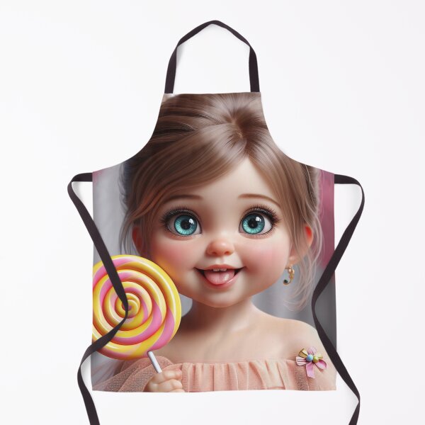 Item preview, Cute Big-eyed Baby Lollipop 1 designed and sold by AIExpressive.