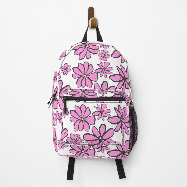 Item preview, Pink aesthetics flowers kawaii trendy stickers designed and sold by Hiibo-o.