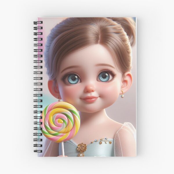 Item preview, Cute Big-eyed Baby Lollipop 2 designed and sold by AIExpressive.