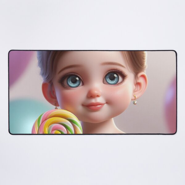 Item preview, Cute Big-eyed Baby Lollipop 2 designed and sold by AIExpressive.