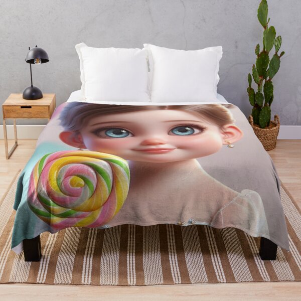 Item preview, Cute Big-eyed Baby Lollipop 2 designed and sold by AIExpressive.