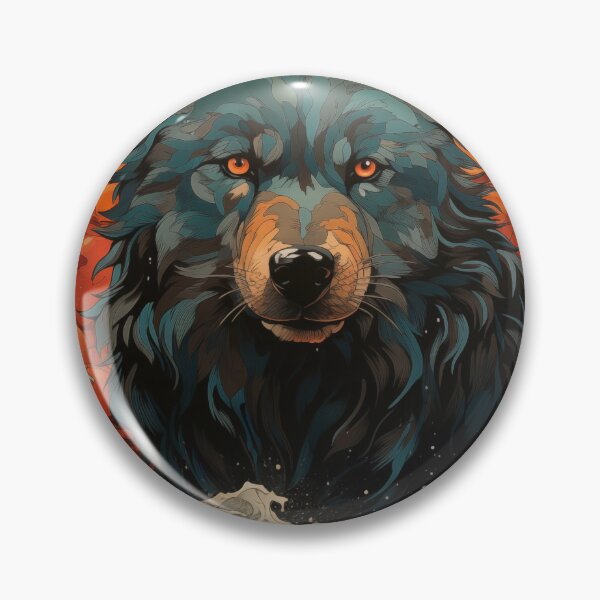 Artikelvorschau, König Wolf Kunst entworfen und verkauft von Rockwpapart.