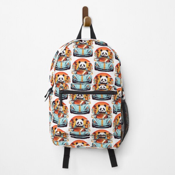 Item preview, Panda Riding a Super Car designed and sold by WIKWOK.