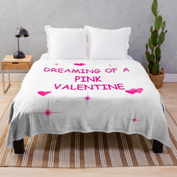 Item preview, Pink Hearts Dreaming of a Pink Valentines Day Funny pink valentine slogan designed and sold by Artstastic.