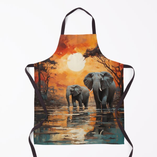 Item preview, African Elephants Art, designed and sold by Rockwpapart.