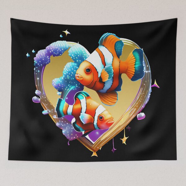 Item preview, Clown fish love designed and sold by Astralia.