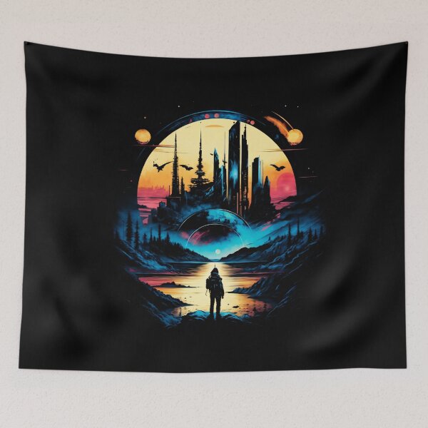 Item preview, Sci Fi Landscape - Sci Fi designed and sold by Luiz Burattini.