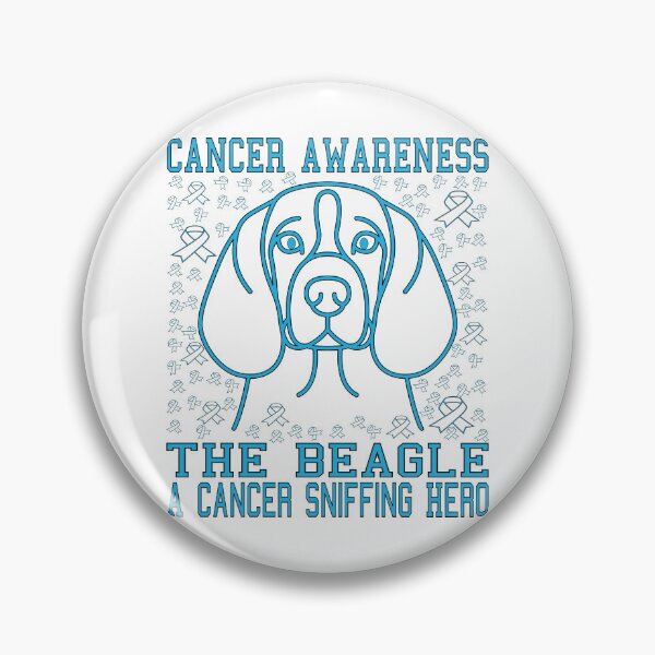 Item preview, THE BEAGLE A CANCER SNIFFING HERO, CANCER AWARENESS designed and sold by Rejiboustarts.