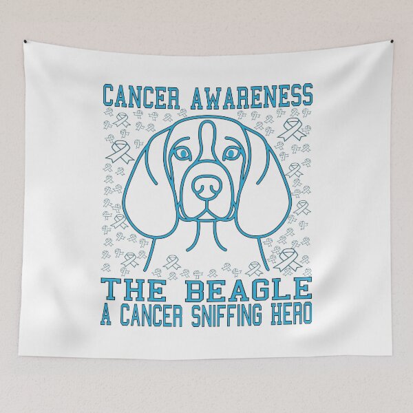 Item preview, THE BEAGLE A CANCER SNIFFING HERO, CANCER AWARENESS designed and sold by Rejiboustarts.