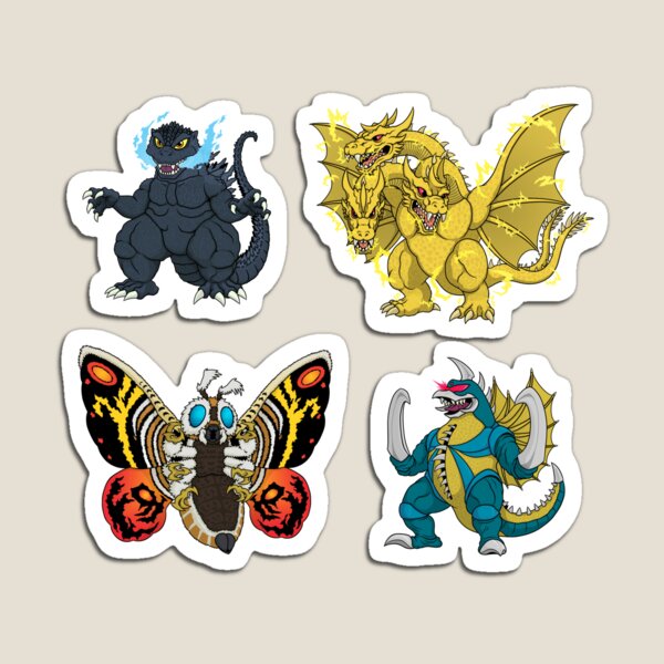 Aperçu de l'œuvre Pack Godzilla Kaiju #1 créée et vendue par Ash40k.