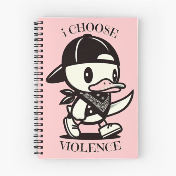 Item preview, I Choose Violence Funny Duck designed and sold by Fictio ⭐​⭐​⭐​⭐​⭐​.