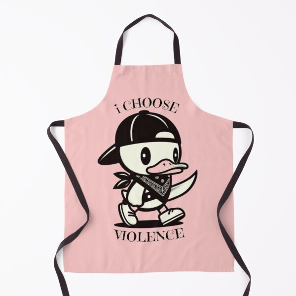 Item preview, I Choose Violence Funny Duck designed and sold by Fictio ⭐⭐⭐⭐⭐.