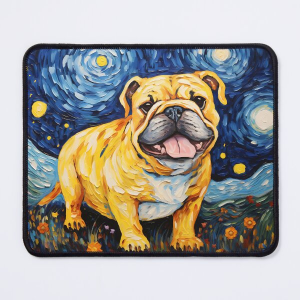 Item preview, Canine Constellations - Vintage Van Gogh Watercolor Elegance designed and sold by Silver Medal.
