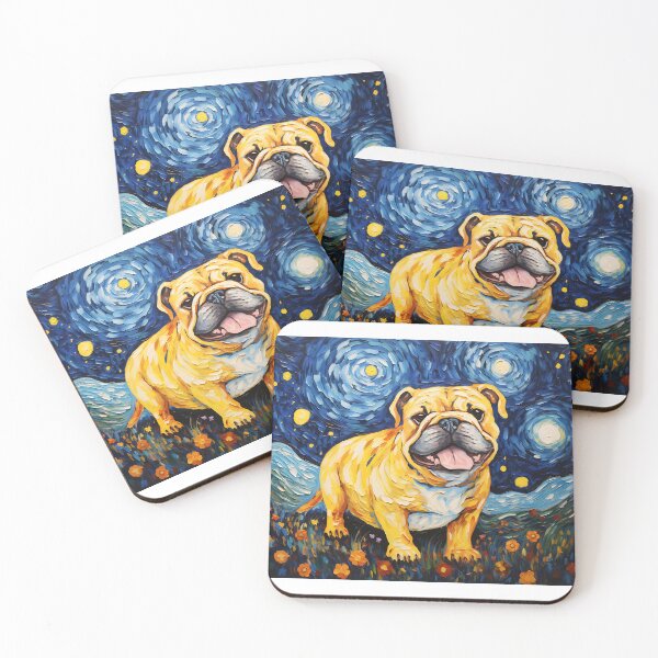 Item preview, Canine Constellations - Vintage Van Gogh Watercolor Elegance designed and sold by Silver Medal.