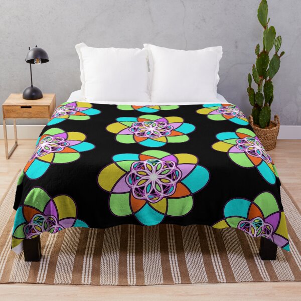 Item preview, Hand-drawn Colorful Flowers designed and sold by Victoria Rose.