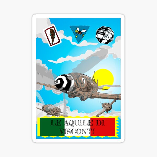 Le Aquile di Visconti Sticker