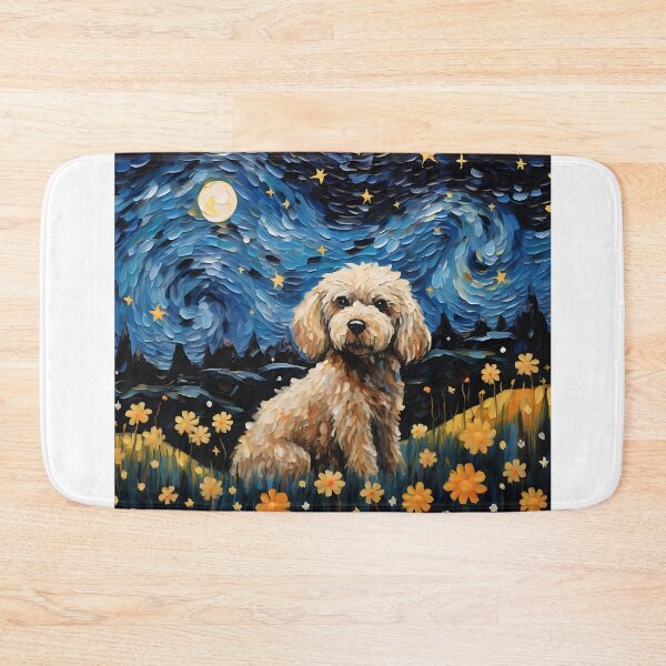 Item preview, Eternal Night's Watchdog - Vintage Watercolor in Van Gogh's Style designed and sold by Silver Medal.