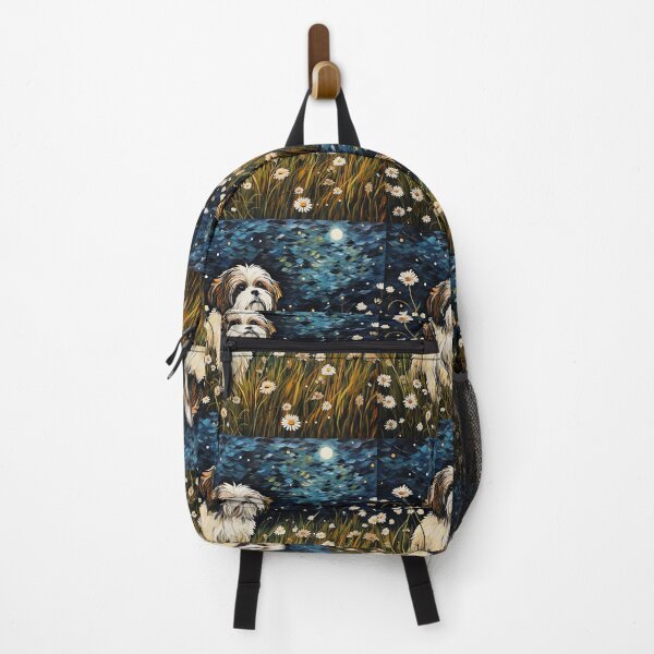 Item preview, Starry Night's Loyal Sentinel - Dog's Tribute in Watercolor Vintage designed and sold by Silver Medal.