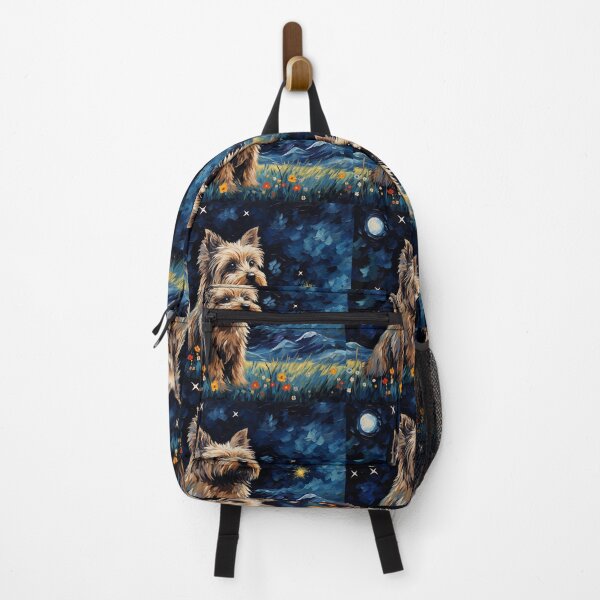 Item preview, Canine Whisper in the Starry Night - Van Gogh Watercolor Vintage designed and sold by Silver Medal.
