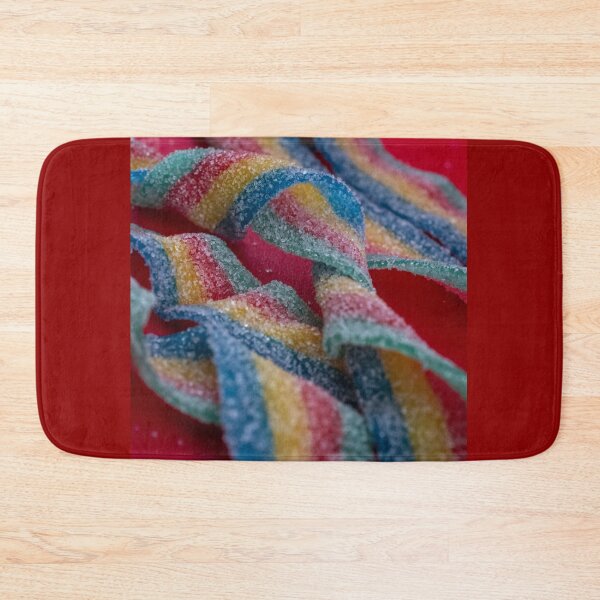 Item preview, Rainbow Ribbon Candy on Red designed and sold by uzasynystersyn.