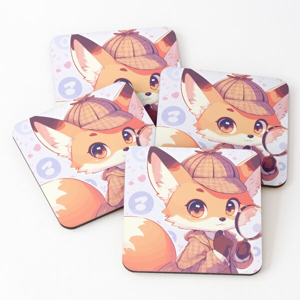 Item preview, Fox in Sherlockian Style designed and sold by Dicoart.