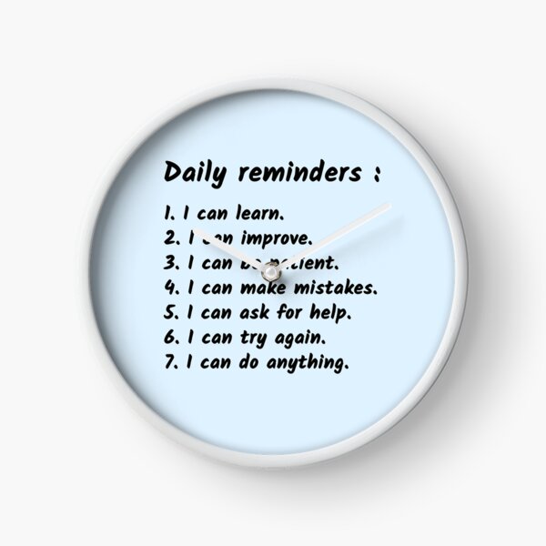 Item preview, Daily reminders designed and sold by Sakshi-S.