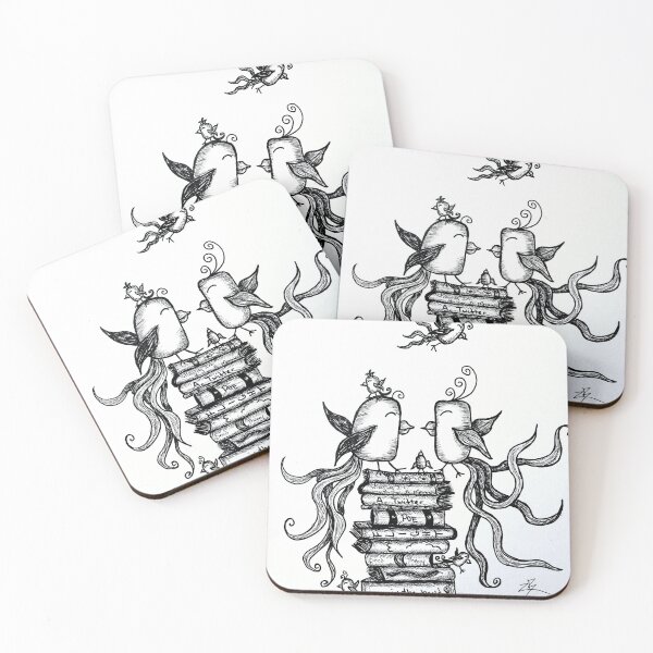Item preview, Birbs y libros designed and sold by ZB Burns.