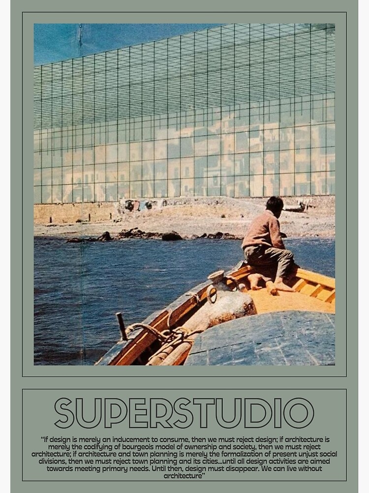 superstudio architecture avant garde