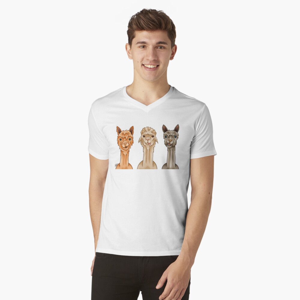 Item preview, V-Neck T-Shirt designed and sold by smoothfoxill.
