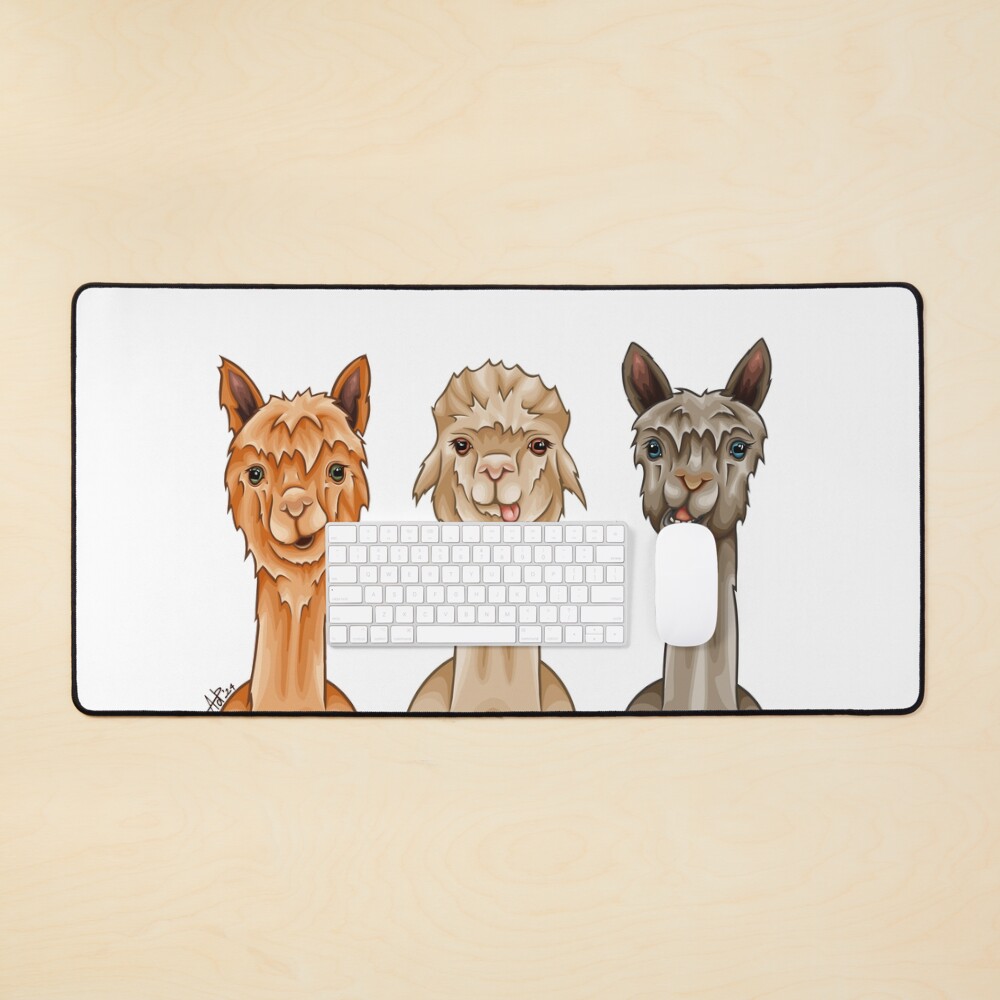 Item preview, Desk Mat designed and sold by smoothfoxill.