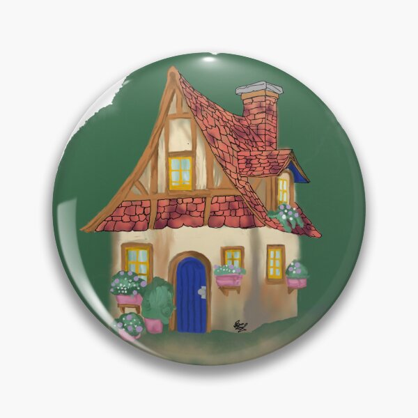 Item preview, A tiny cottage  designed and sold by Doodle Spots.