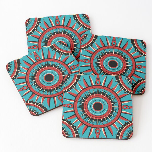 Item preview, colorful sioux indian tribal pattern designed and sold by dcrc.