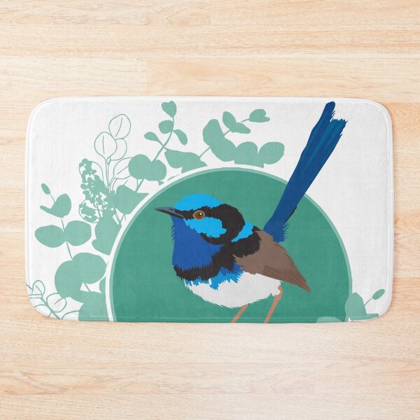 Item preview, Wren Blue Eucalyptus Wreath green designed and sold by blueidesign.