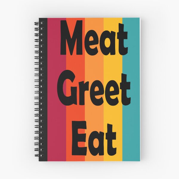 Item preview, Meat Greet Eat designed and sold by TeAnne.